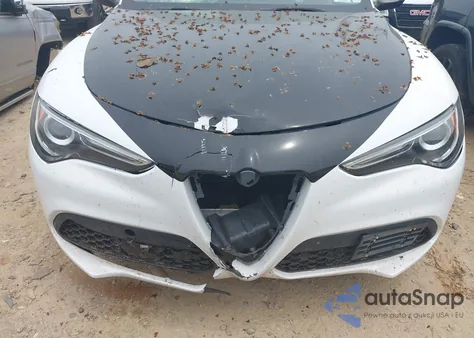 2018 Alfa Romeo Stelvio Sport Awd from USA, damaged, VIN ZASFAKPN3J7B85715